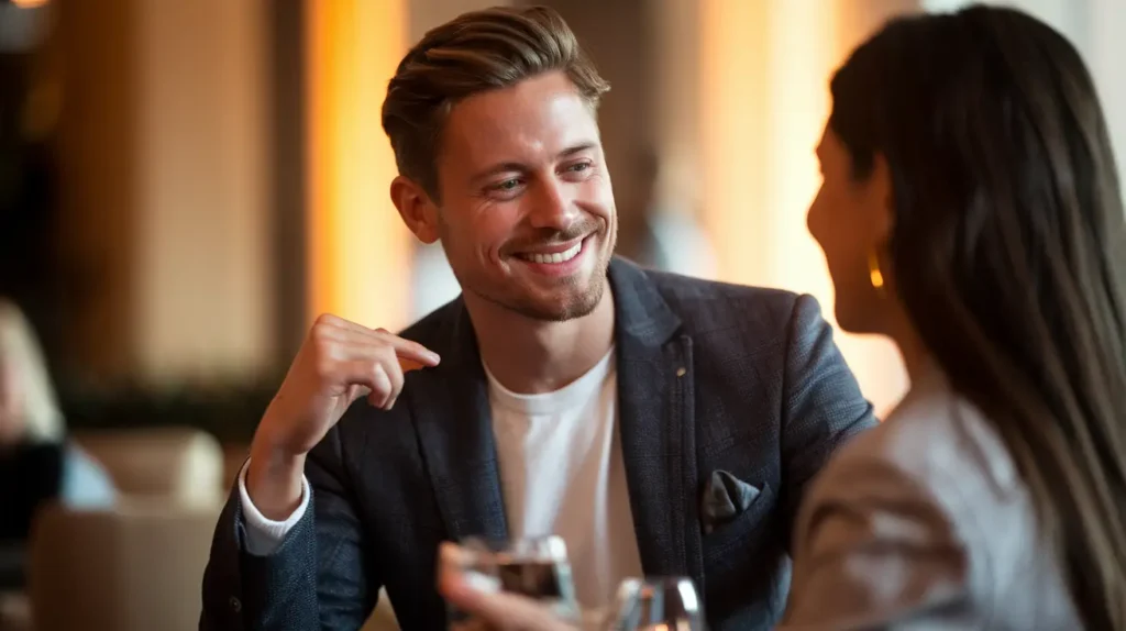 homme qui a découvert comment améliorer son charisme